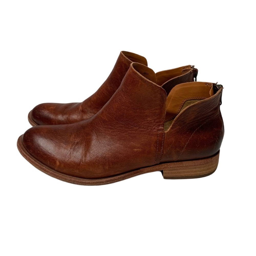Kork-Ease Renna Brown Leather Booties/Shooties Women’s Size 7M